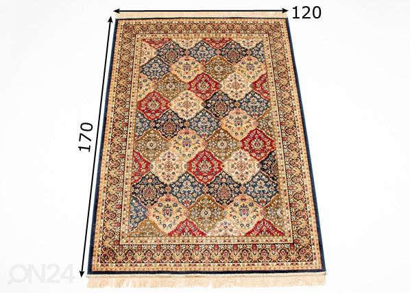 Vaip 120x170 cm mõõdud