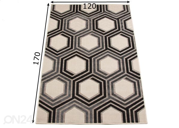 Vaip 120x170 cm mõõdud