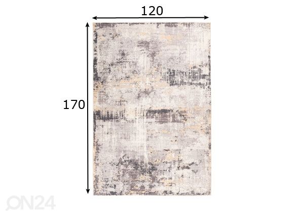 Vaip 120x170 cm mõõdud