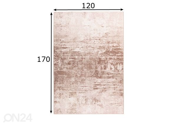 Vaip 120x170 cm mõõdud