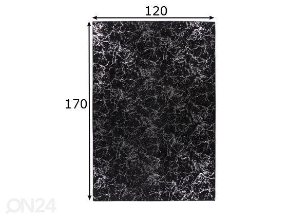 Vaip 120x170 cm mõõdud