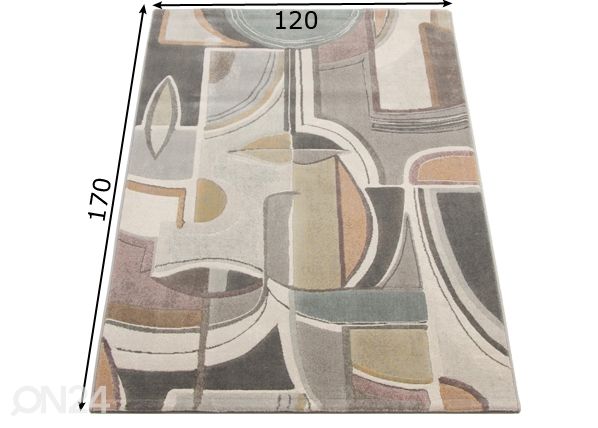 Vaip 120x170 cm mõõdud
