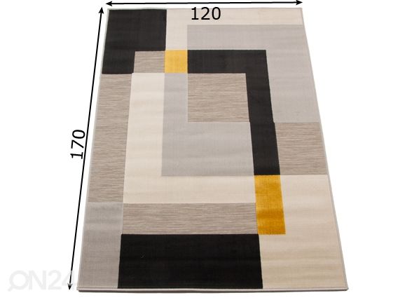 Vaip 120x170 cm mõõdud
