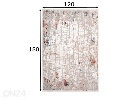 Vaip 120x180 cm mõõdud