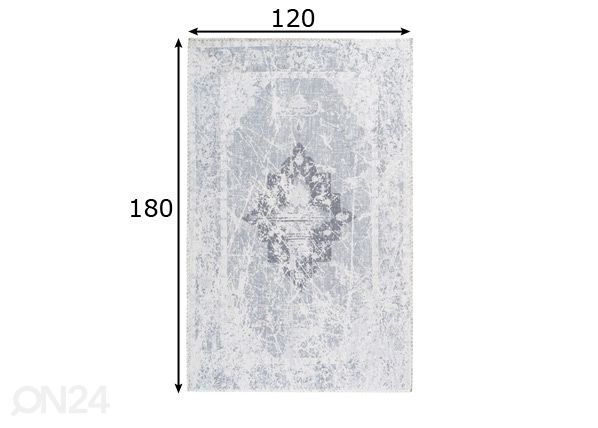 Vaip 120x180 cm mõõdud