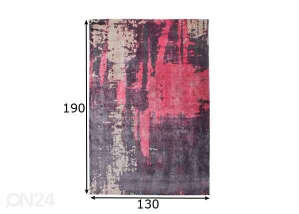 Vaip 130x190 cm mõõdud