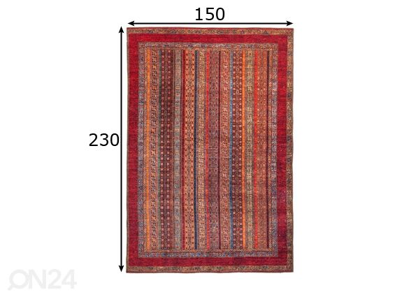 Vaip 150x230 cm mõõdud