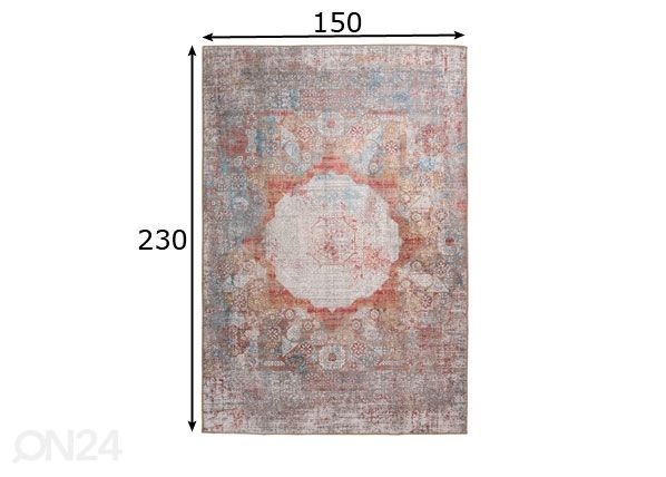 Vaip 150x230 cm mõõdud