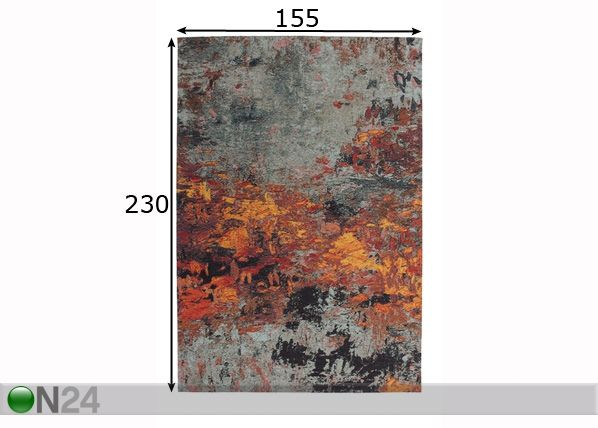Vaip 155x230 cm mõõdud