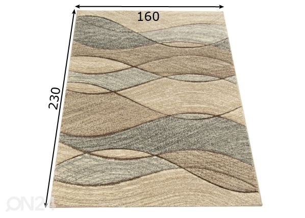 Vaip 160x230 cm mõõdud