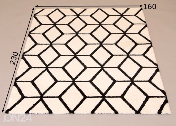 Vaip 160x230 cm mõõdud