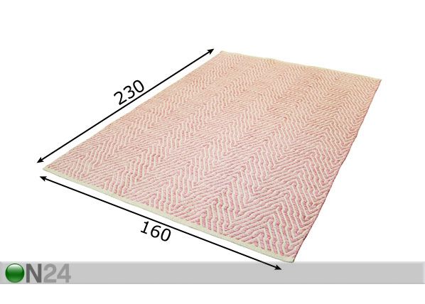 Vaip 160x230 cm mõõdud