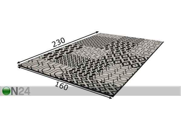 Vaip 160x230 cm mõõdud