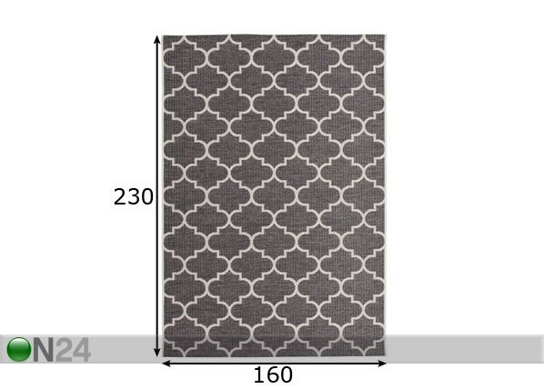 Vaip 160x230 cm mõõdud