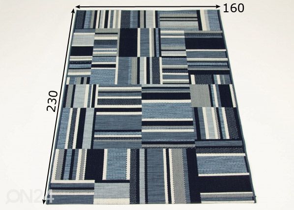 Vaip 160x230 cm mõõdud