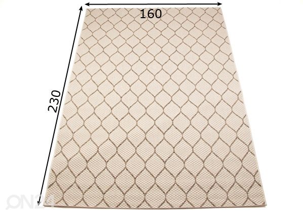 Vaip 160x230 cm mõõdud