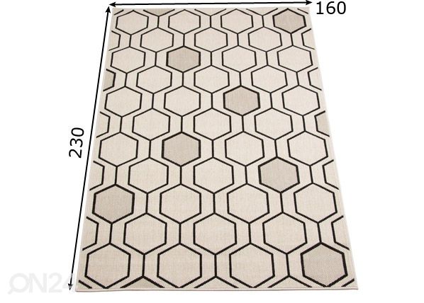 Vaip 160x230 cm mõõdud