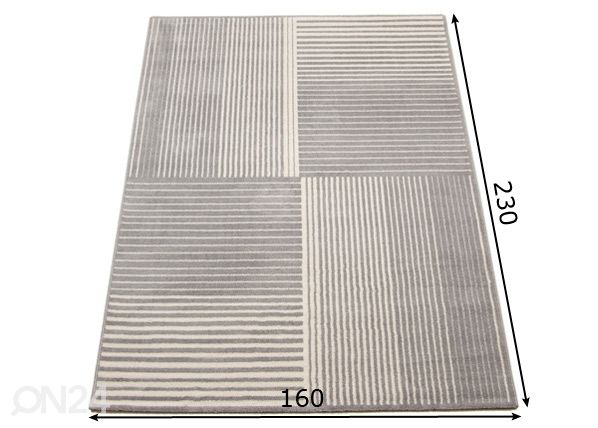 Vaip 160x230 cm mõõdud
