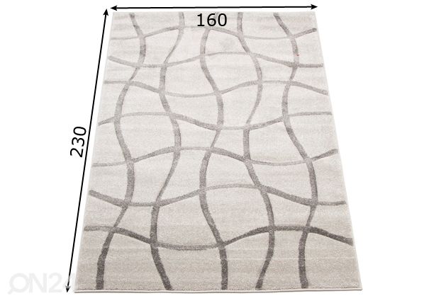 Vaip 160x230 cm mõõdud