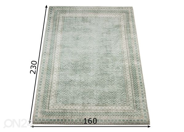Vaip 160x230 cm mõõdud