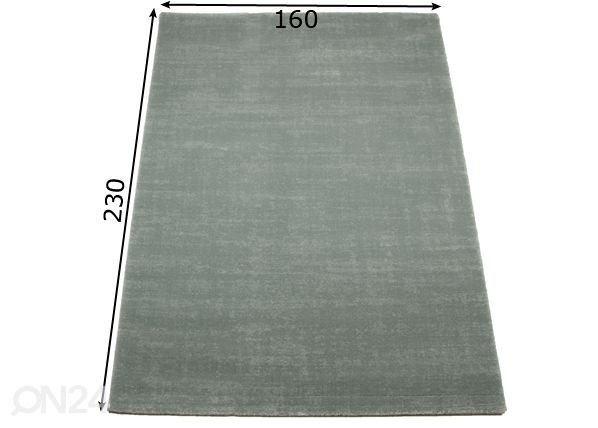 Vaip 160x230 cm mõõdud