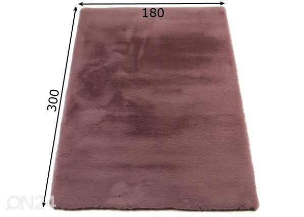 Vaip 180x300 cm mõõdud