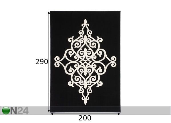 Vaip 200x290 cm mõõdud