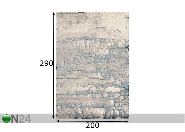 Vaip 200x290 cm mõõdud