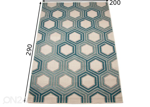Vaip 200x290 cm mõõdud