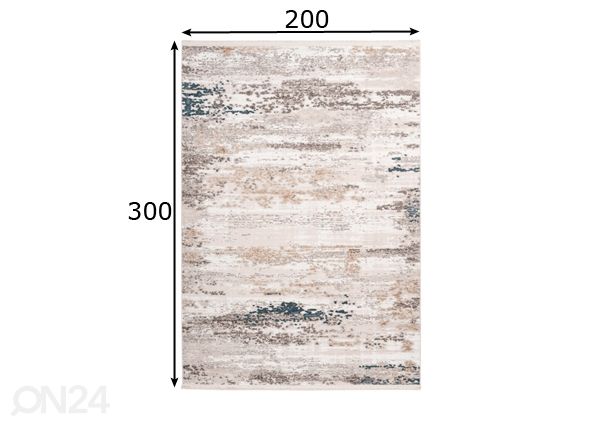 Vaip 200x300 cm mõõdud