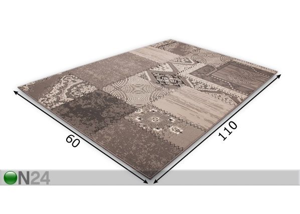 Vaip 60x110 cm mõõdud