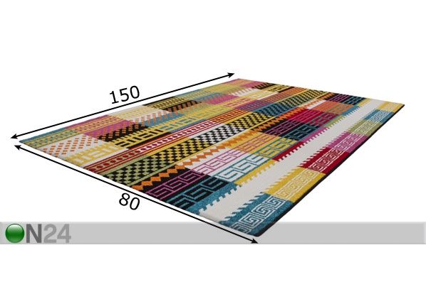 Vaip 80x150 cm mõõdud