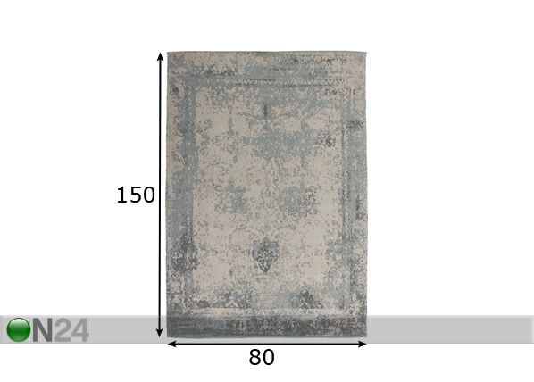 Vaip 80x150 cm mõõdud
