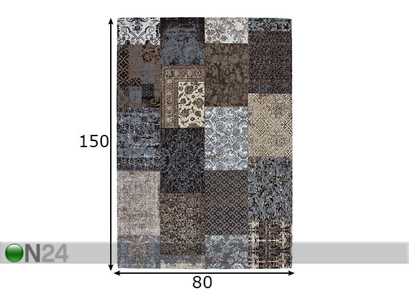 Vaip 80x150 cm mõõdud