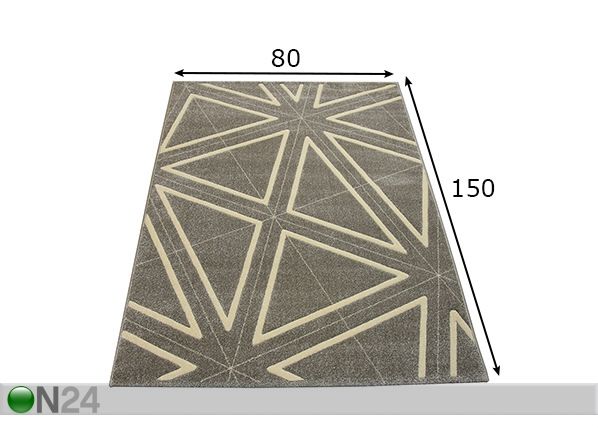 Vaip 80x150 cm mõõdud