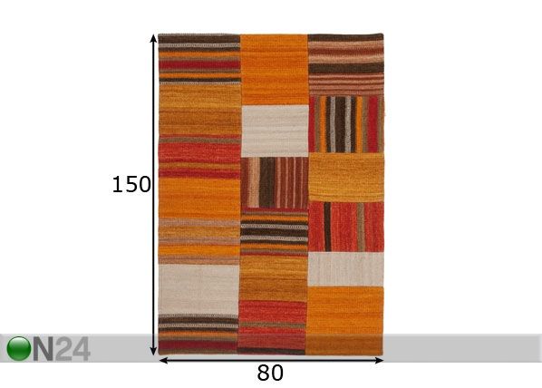 Vaip 80x150 cm mõõdud