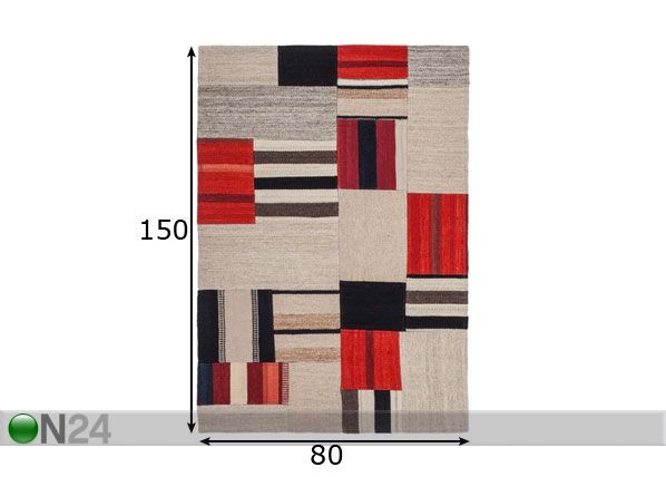 Vaip 80x150 cm mõõdud