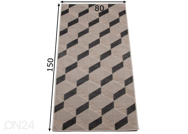 Vaip 80x150 cm mõõdud