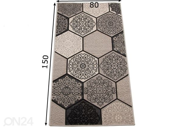 Vaip 80x150 cm mõõdud