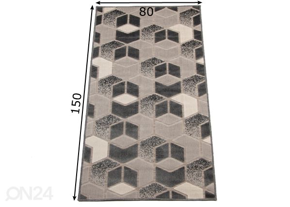 Vaip 80x150 cm mõõdud