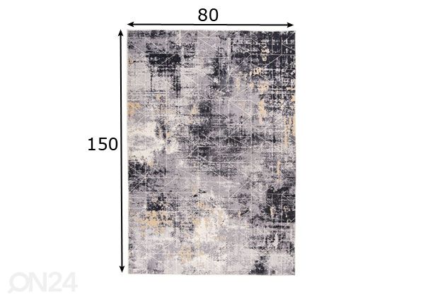 Vaip 80x150 cm mõõdud