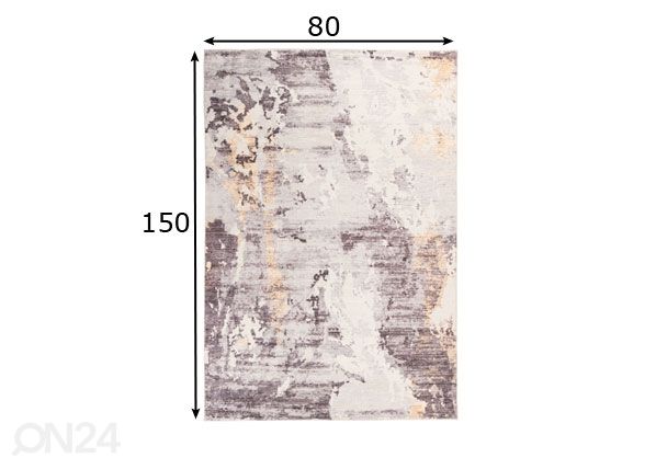 Vaip 80x150 cm mõõdud