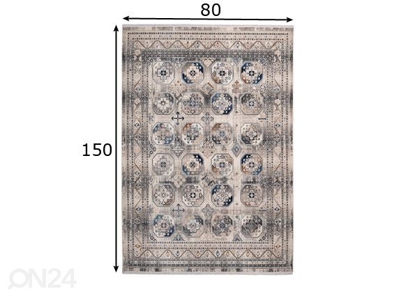Vaip 80x150 cm mõõdud