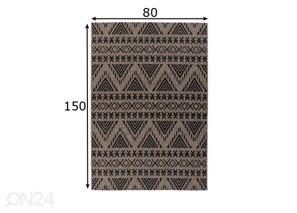 Vaip 80x150 cm mõõdud