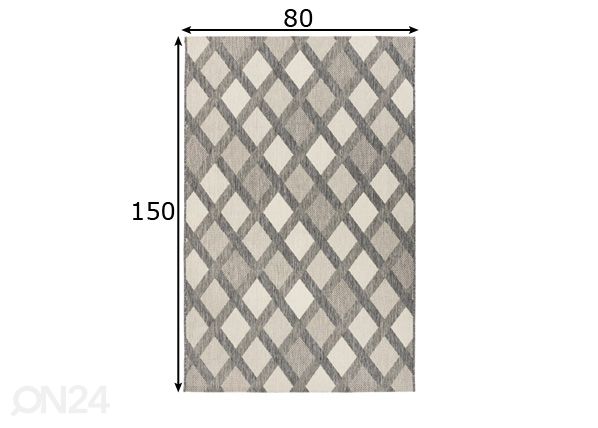 Vaip 80x150 cm mõõdud