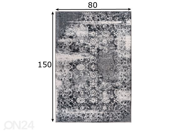 Vaip 80x150 cm mõõdud