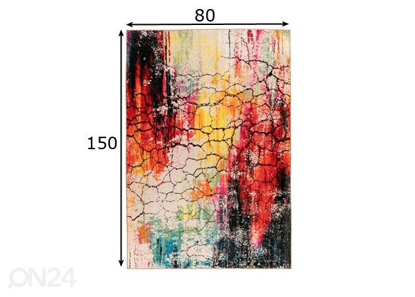 Vaip 80x150 cm mõõdud
