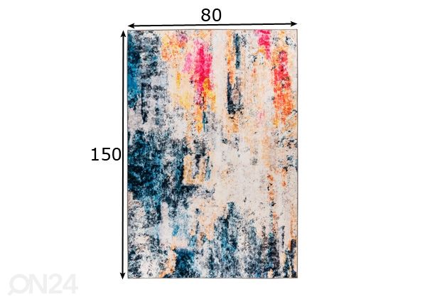 Vaip 80x150 cm mõõdud