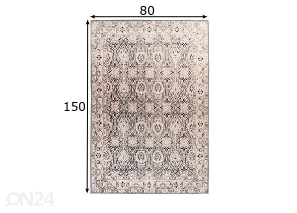 Vaip 80x150 cm mõõdud