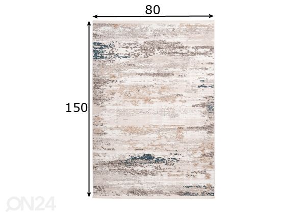 Vaip 80x150 cm mõõdud